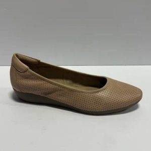 Naturalizer Womens Vicki Loafer Flat Mauve Leather Size 6 M